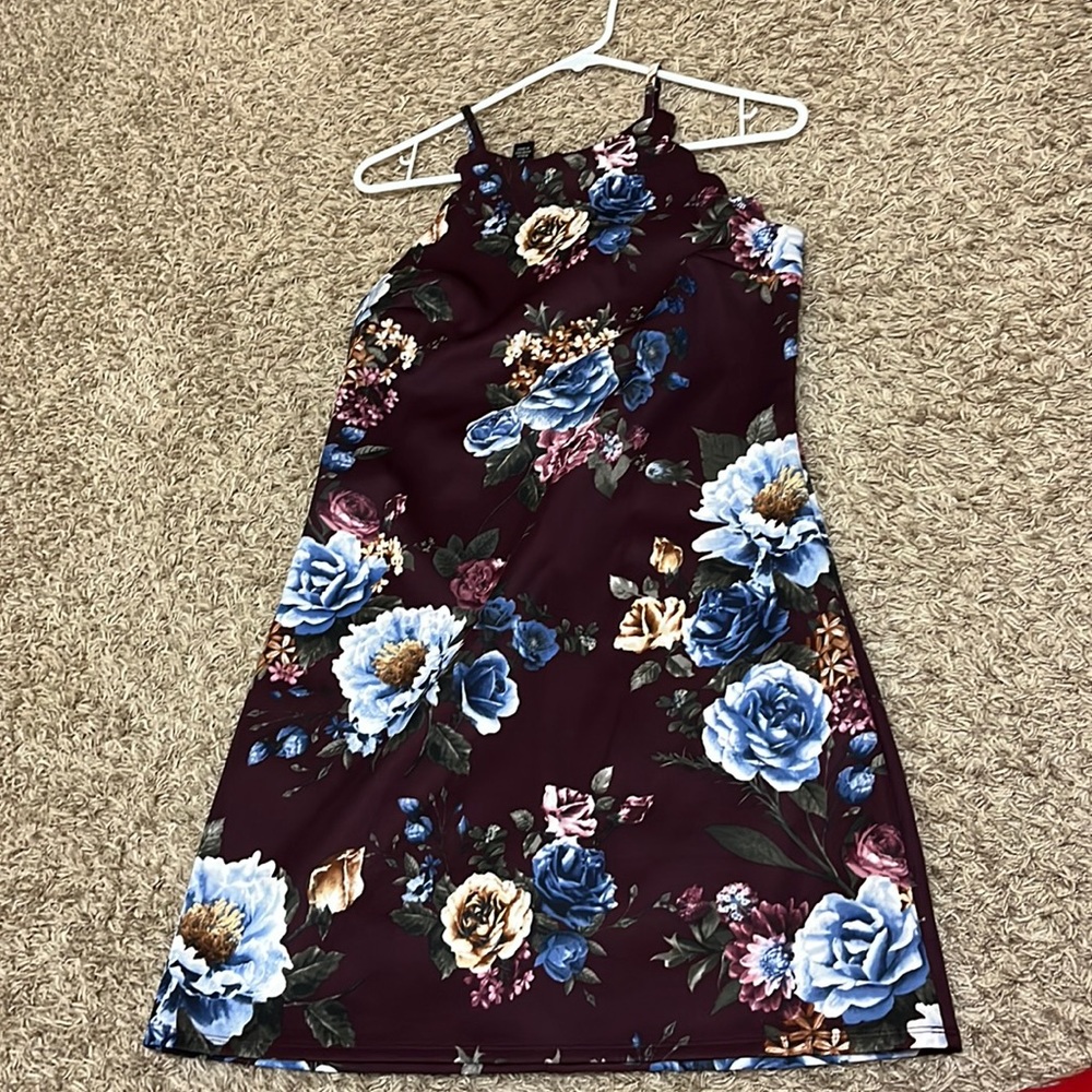 Cocktail floral dress